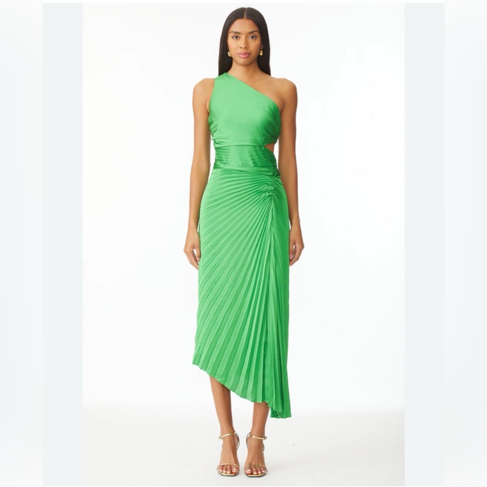 A.L.C. Dahlia Dress in Basil